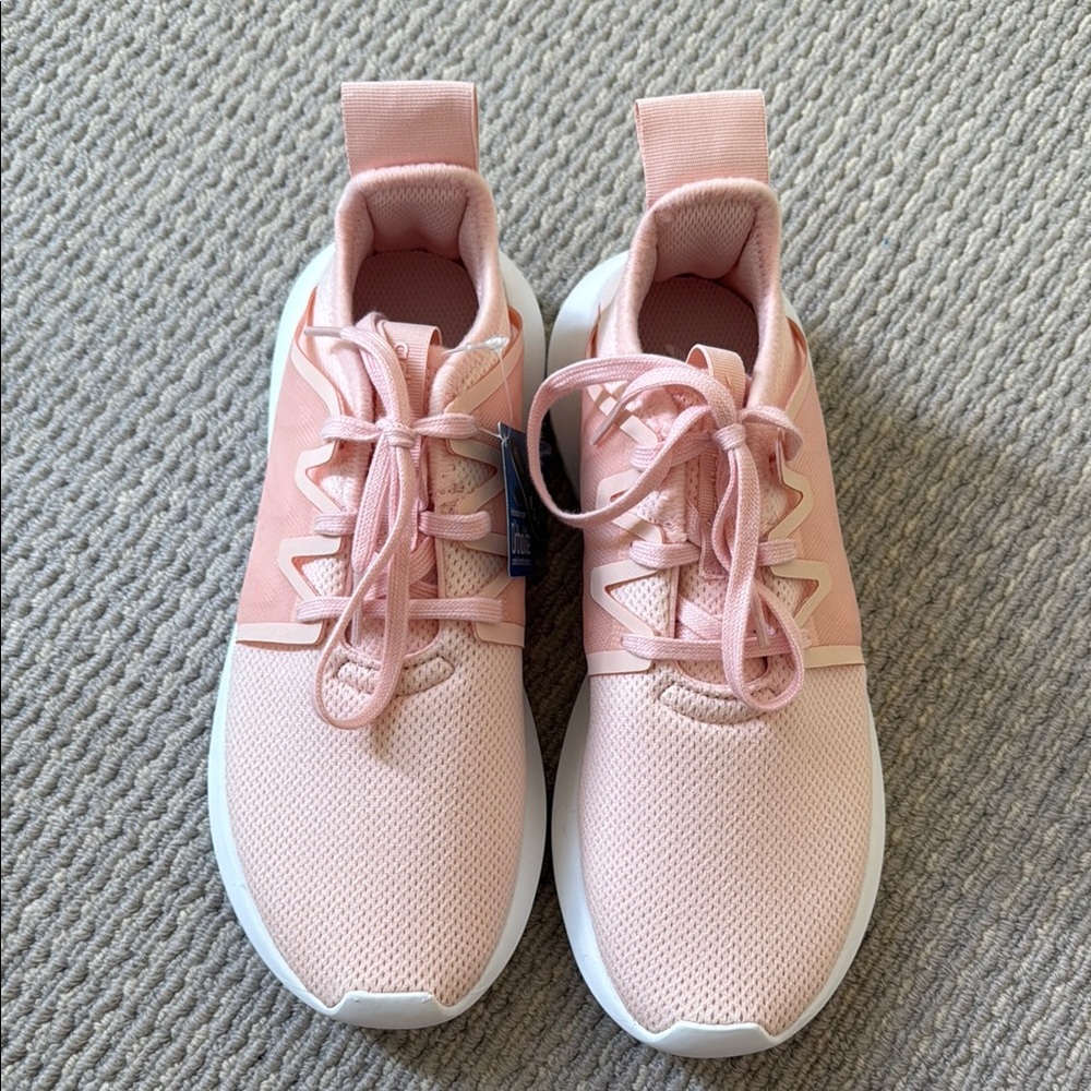 Adidas Pink Sneakers with Knit Upper and Rubber Soles - Picture 2 of 7